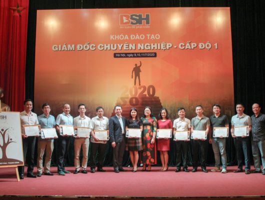 Bế giảng khóa đào tạo “Giám đốc chuyên nghiệp – cấp độ 1”
