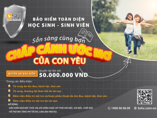 BSH SẴN SÀNG CÙNG BẠN CHẤP CÁNH ƯỚC MƠ CỦA CON YÊU