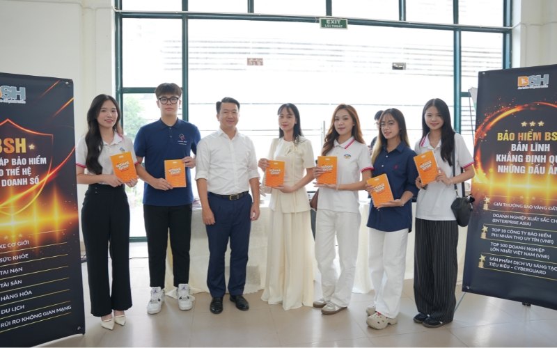 Bảo hiểm BSH mang “giảng đường thực chiến” tới cuộc thi Sinh viên Kinh doanh số 2025