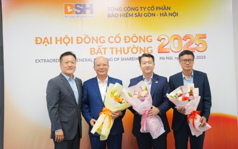 Bảo hiểm BSH tổ chức thành công Đại hội đồng cổ đông bất thường 2025