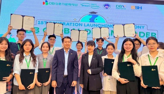 Học bổng DB Global Dream Leader: BSH đồng hành cùng NEU nuôi dưỡng thế hệ lãnh đạo tương lai