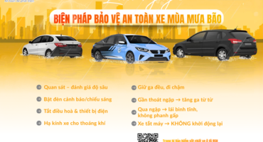 7 Bí quyết giữ “xế yêu” an toàn tuyệt đối mùa mưa bão, ngập lụt