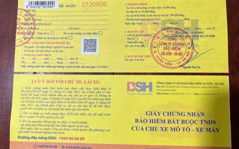 Mức phạt khi không có bảo hiểm xe máy bắt buộc cập nhật mới nhất 2025