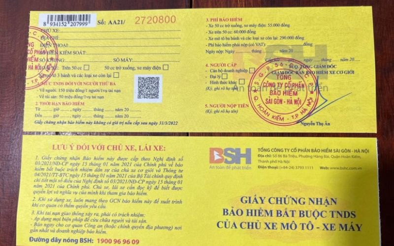 Có được mua nhiều hợp đồng bảo hiểm xe máy cùng lúc không?