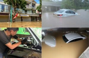 Gara ở Thái Nguyên nơi tê liệt, nơi quá tải, xe ngập nước phải đưa về Hà Nội sửa