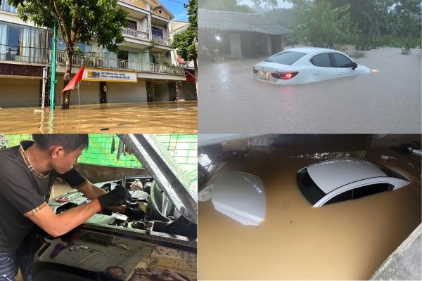 Gara ở Thái Nguyên nơi tê liệt, nơi quá tải, xe ngập nước phải đưa về Hà Nội sửa