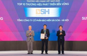 BSH được vinh danh Thương hiệu Mạnh Việt Nam 2025