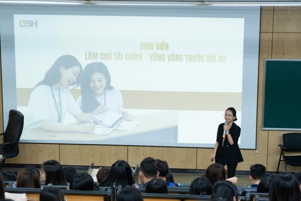 BSH khuyến khích Gen Z “Làm chủ tài chính - Vững vàng trước rủi ro"