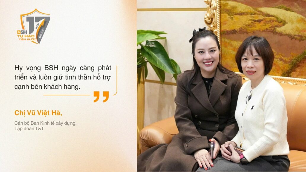Bảo hiểm BSH: 17 năm &#8211; Lắng nghe điều khách hàng kể