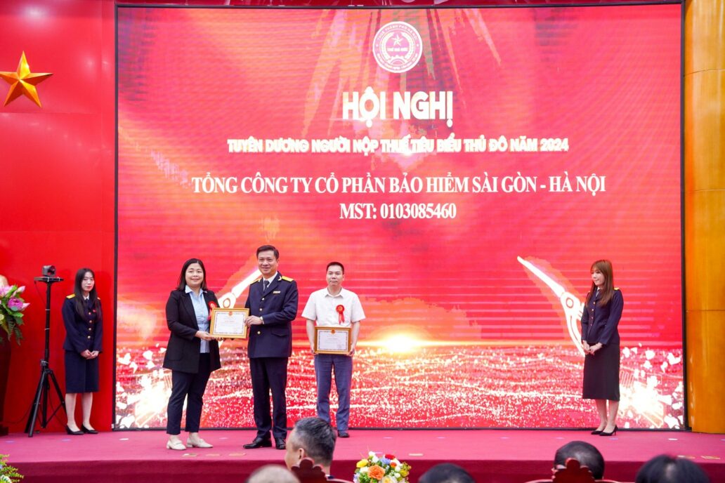 BSH được tuyên dương là doanh nghiệp nộp thuế tiêu biểu Thủ đô năm 2024