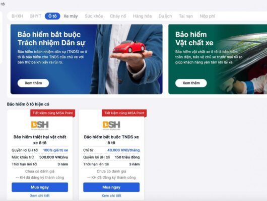 BẢO HIỂM BSH CHÍNH THỨC CÓ MẶT TRÊN NỀN TẢNG MISA INSURANCE